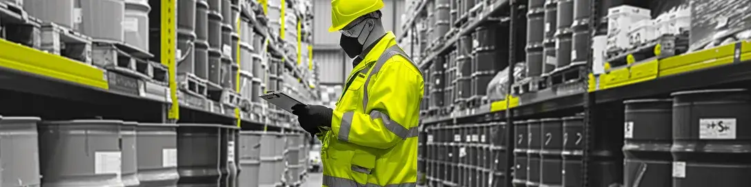 GREENFLOW specialist reviewing regulated waste service details
