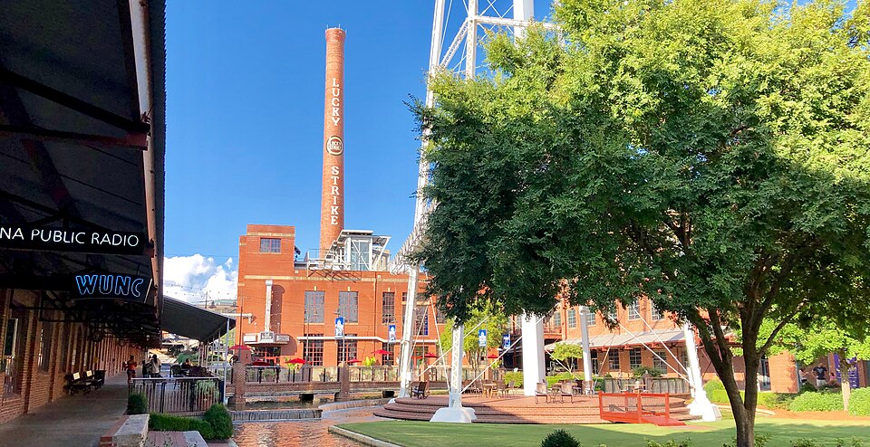 American Tobacco Campus in Durham.