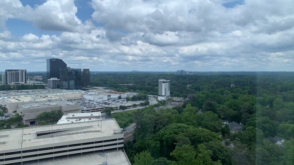 Atlanta skyline.