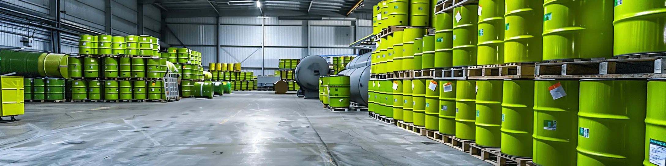Material Control — Materials staged for identification, handling, and the next documented step.