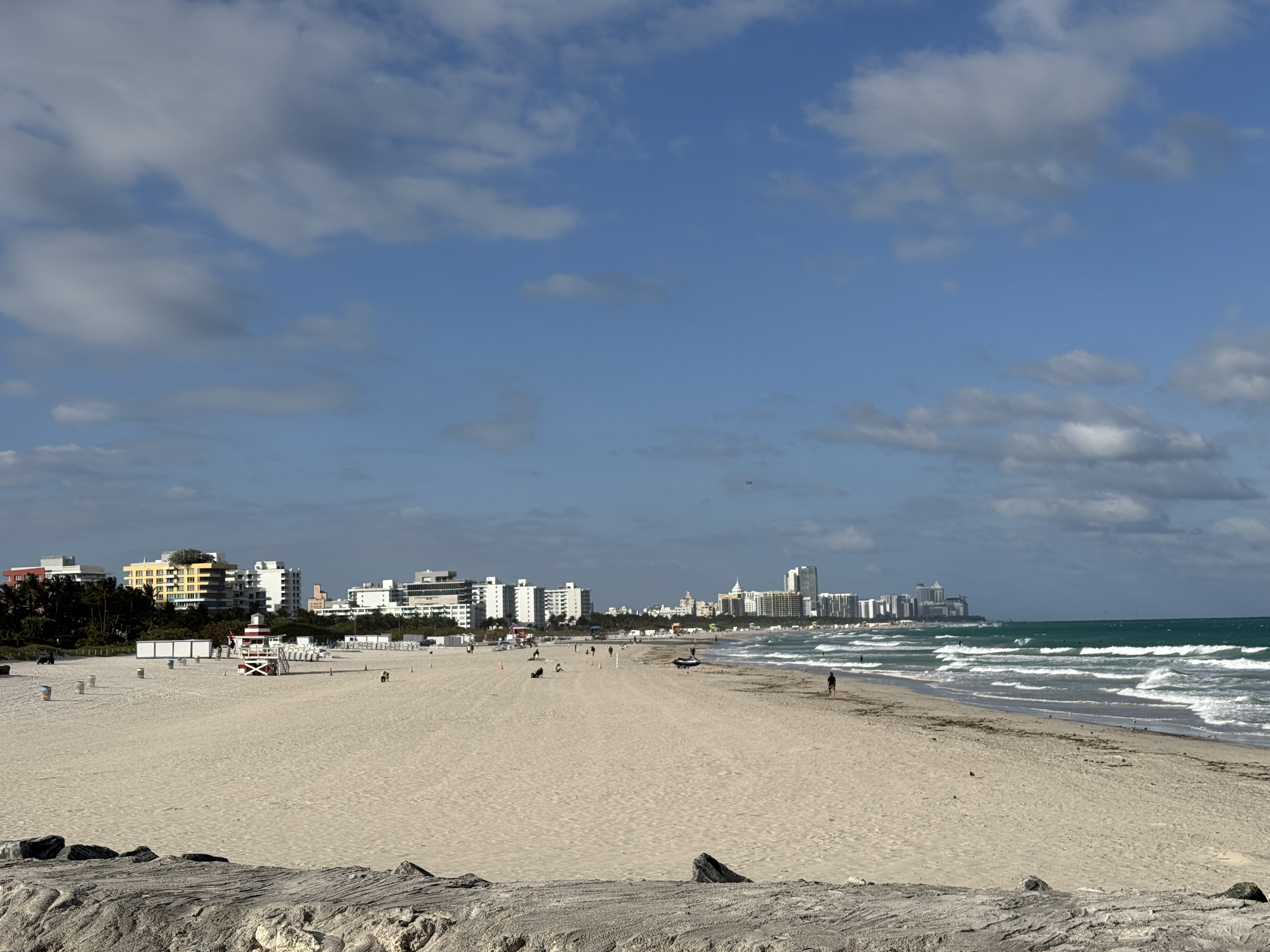 Miami Beach from South Pointe Park Pier.