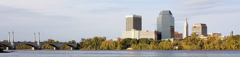 Downtown Springfield panorama.