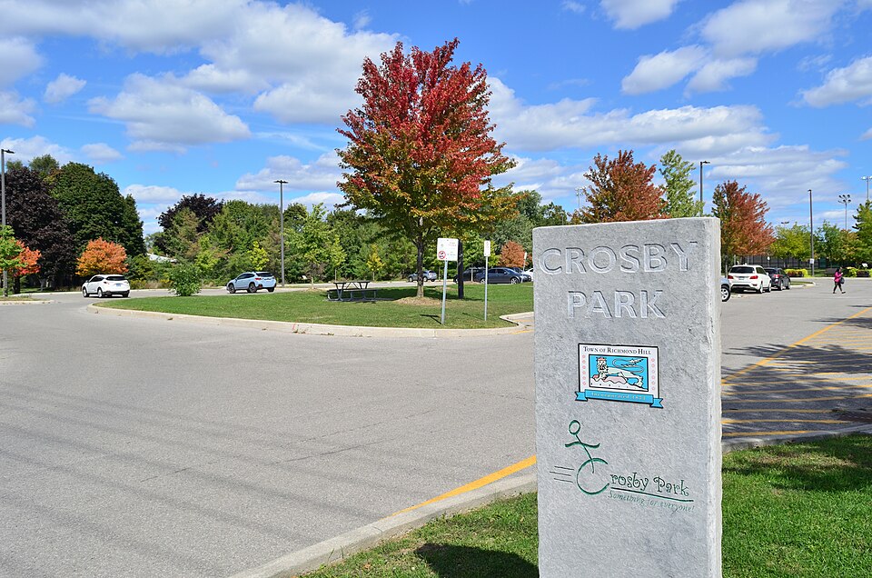 Crosby Park in Richmond Hill.